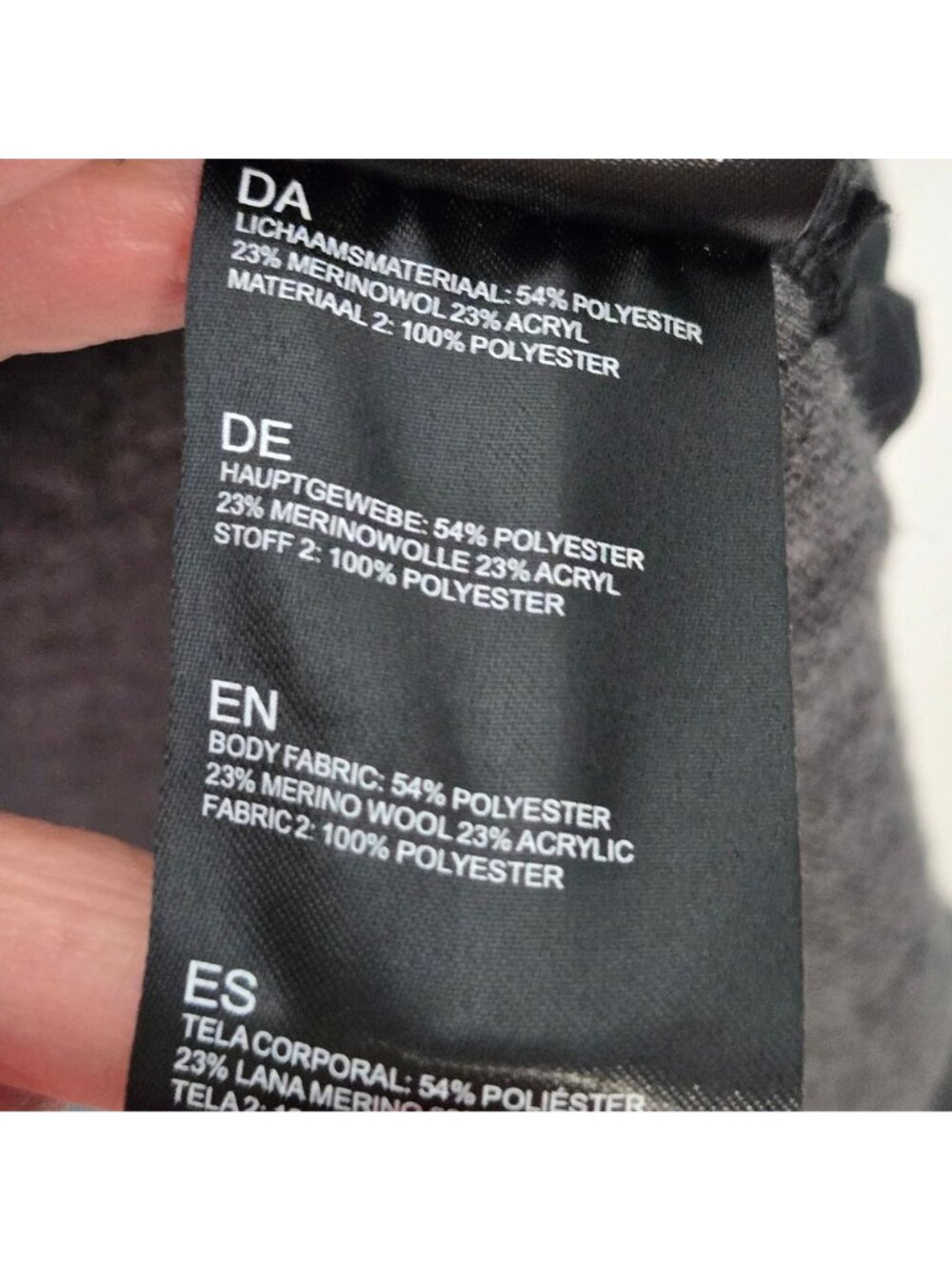 Kuhl Size M Argenta Merino Wool Blend Long Sleeve Sweatshirt Dress Gray Quilted - Picture 11 of 12